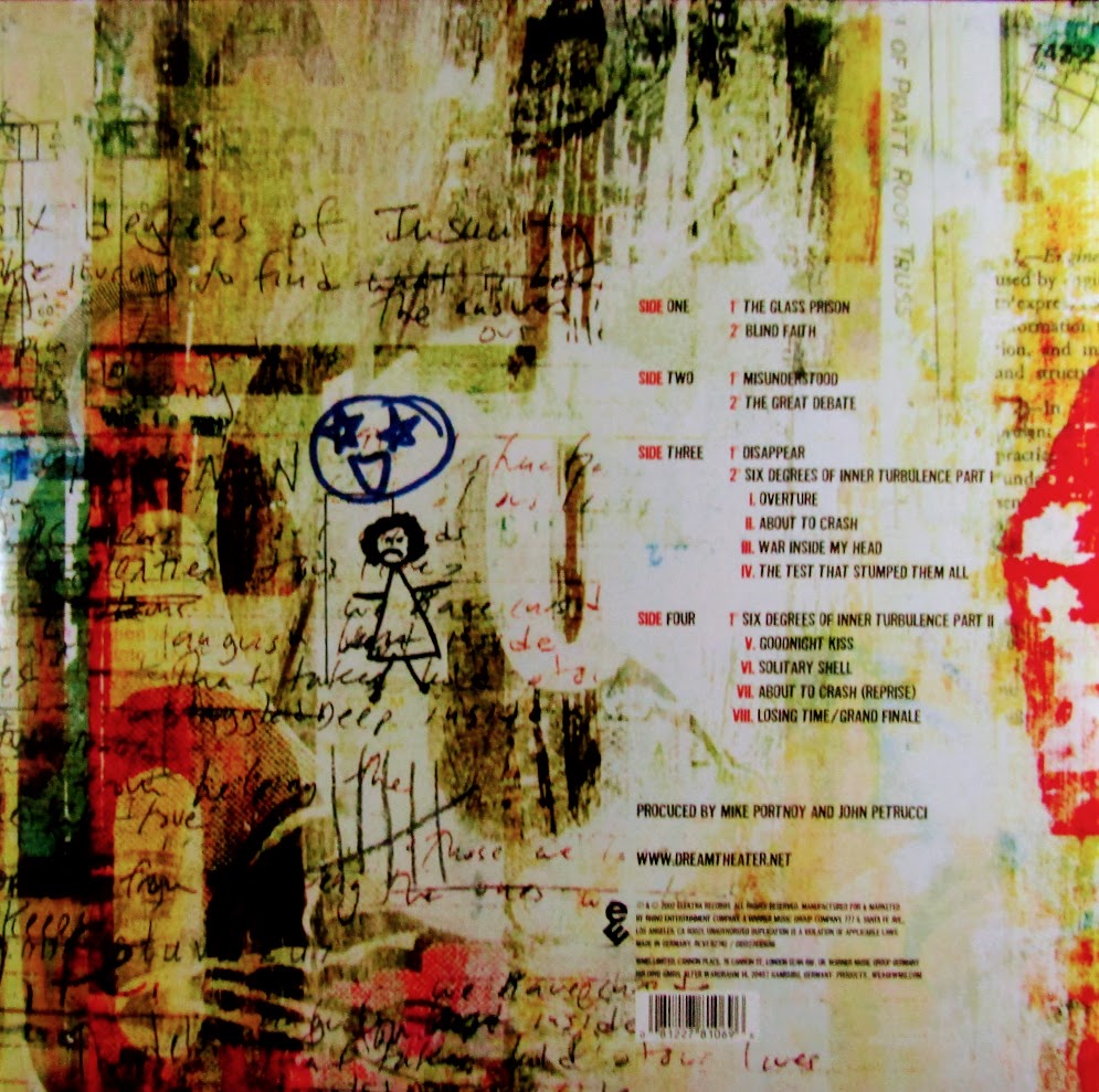 six degrees of inner turbulence - Clear Vinyl LP